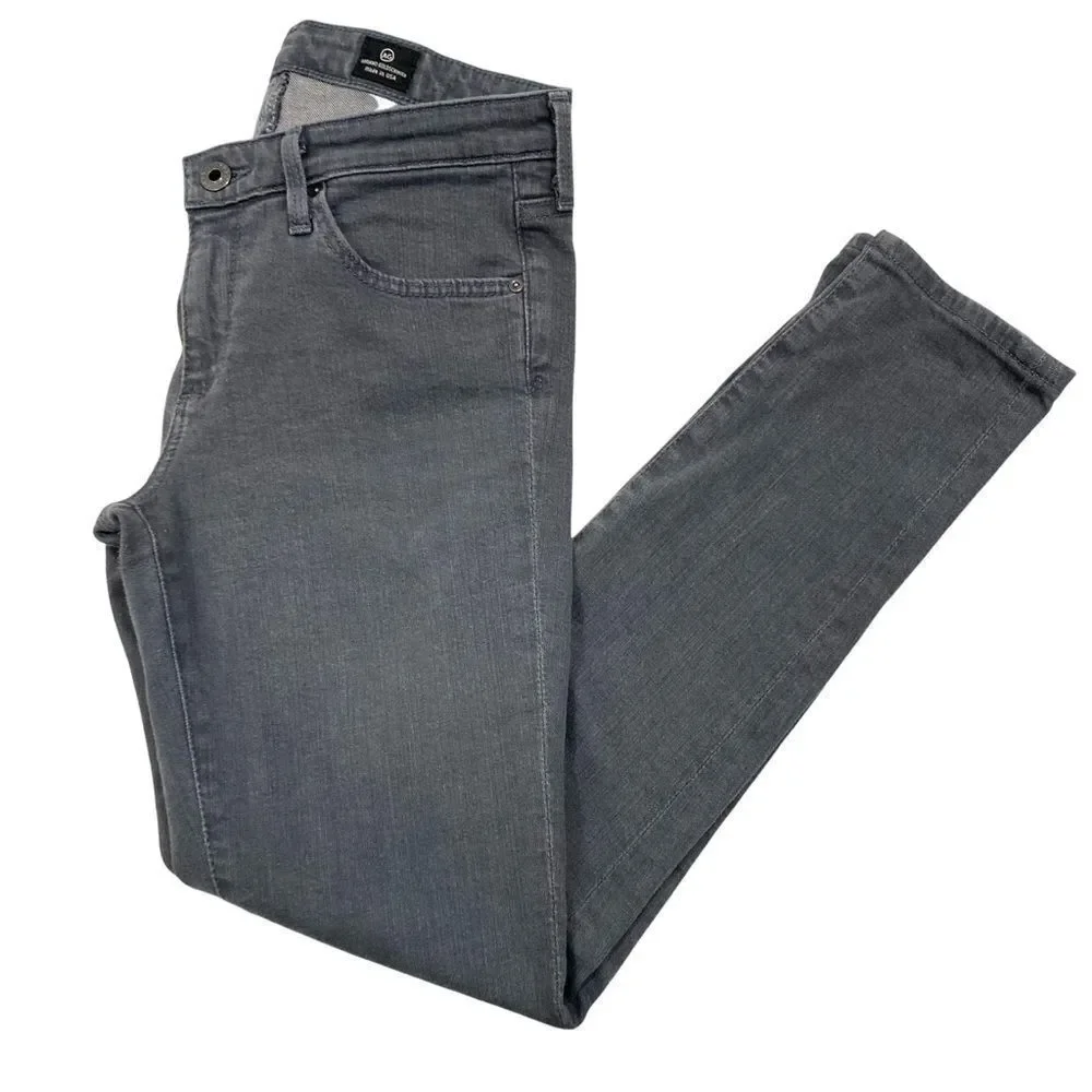Adriano Goldschmied Grey the‎ Stevie Ankle Denim Skinny Jeans Size 27R